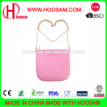 Wholesale beauty silicone shoulder bags with chain ,Hot Sales silicone chain bags for girls and ladies